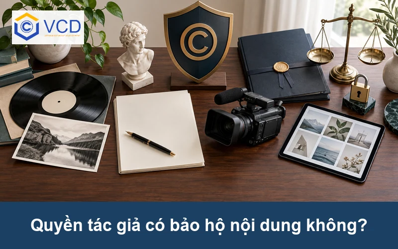 Quyền tác giả có bảo hộ nội dung không?