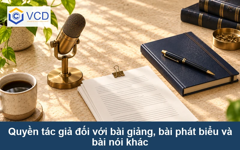 Quyền tác giả đối với bài giảng, bài phát biểu và bài nói khác