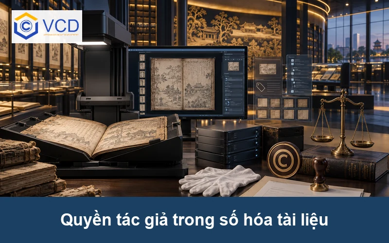 Quyền tác giả trong số hóa tài liệu