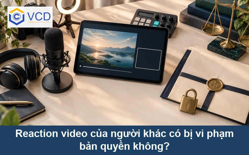 Reaction video của người khác có bị vi phạm bản quyền không?