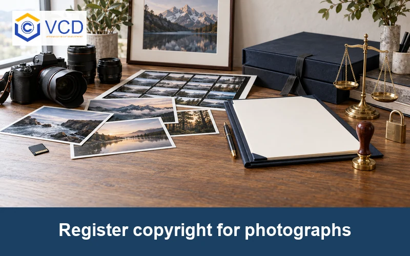 Register copyright for photographs