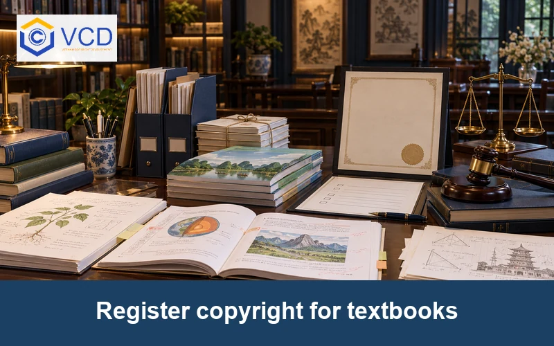 Register copyright for textbooks