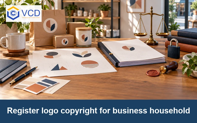 Register logo copyright for business household