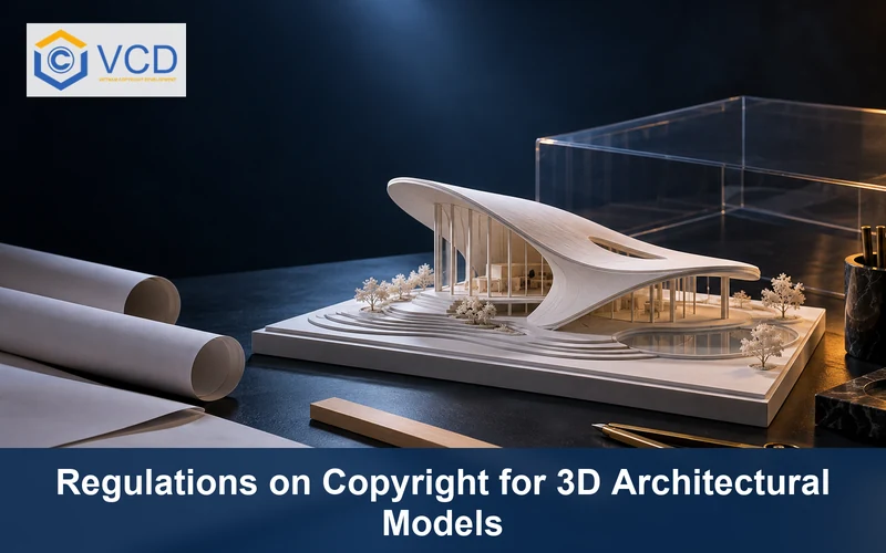 Modern curved-roof architectural model with blank plans and drafting tools