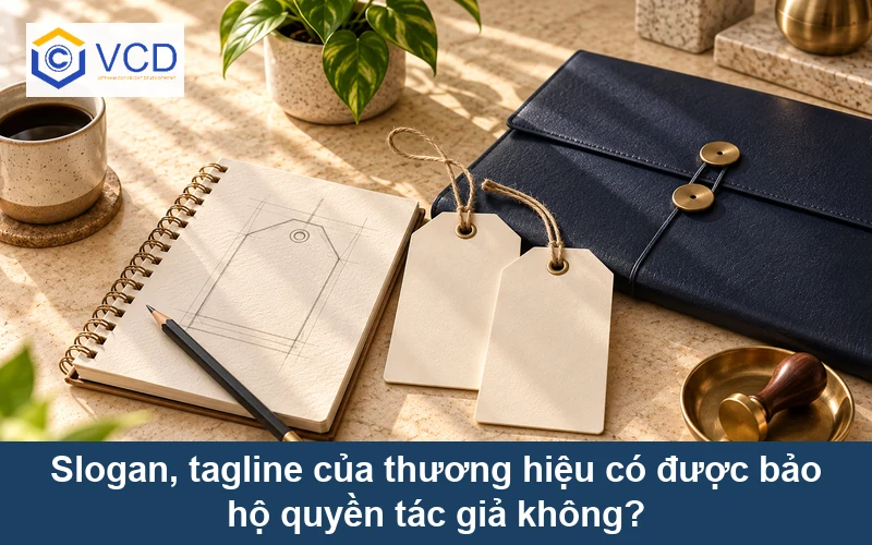 Slogan, tagline của thương hiệu có được bảo hộ quyền tác giả không?