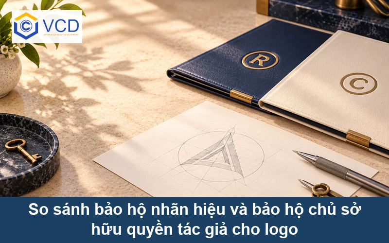 So sánh bảo hộ nhãn hiệu và bảo hộ chủ sở hữu quyền tác giả cho logo
