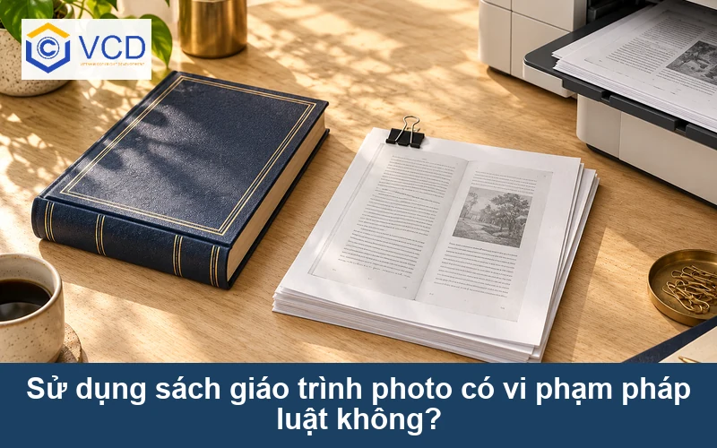 Sử dụng sách giáo trình photo có vi phạm pháp luật không?