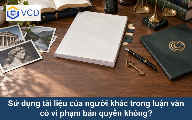 Sử dụng tài liệu của người khác trong luận văn có vi phạm bản quyền không?