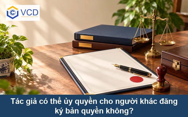 Tác giả có thể ủy quyền cho người khác đăng ký bản quyền không?
