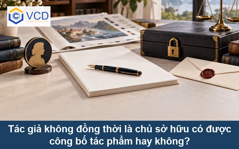 Tác giả không đồng thời là chủ sở hữu có được công bố tác phẩm hay không?