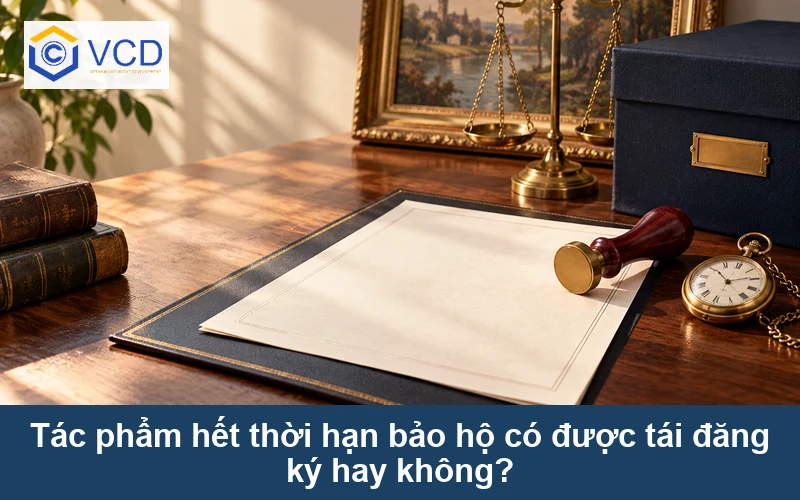 Tác phẩm hết thời hạn bảo hộ có được tái đăng ký hay không?