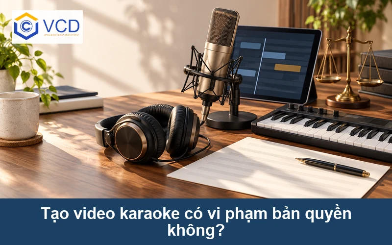Tạo video karaoke có vi phạm bản quyền không?