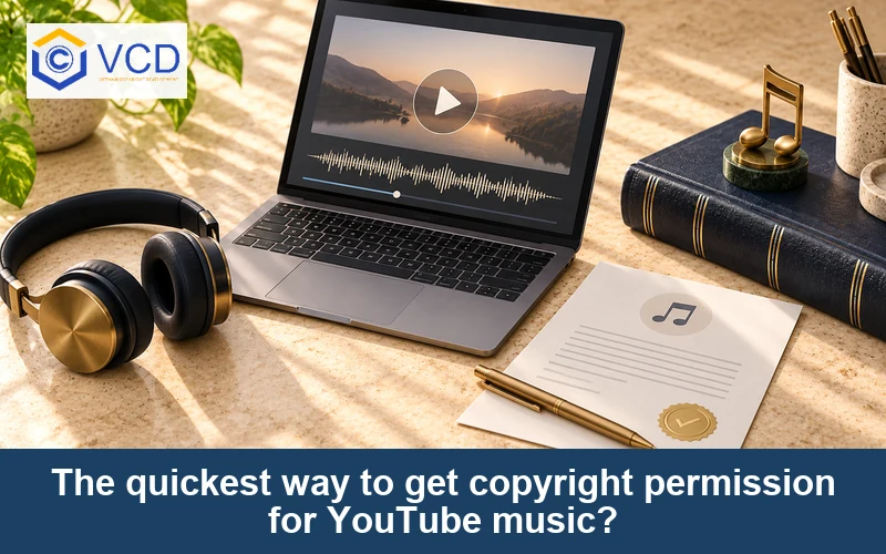 The quickest way to get copyright permission for YouTube music?