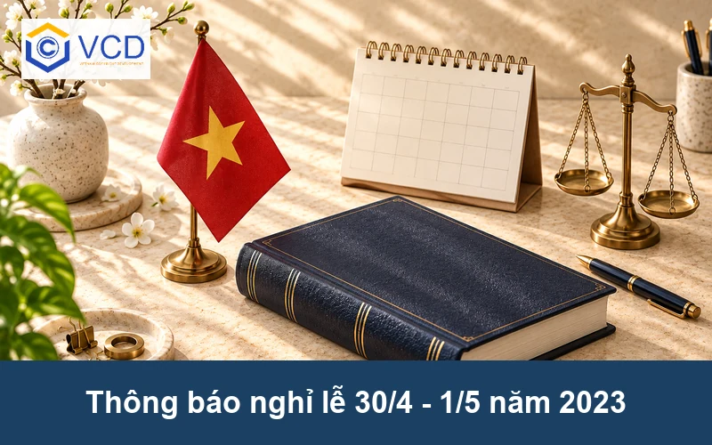 Thông báo nghỉ lễ 30/4 - 1/5 năm 2023