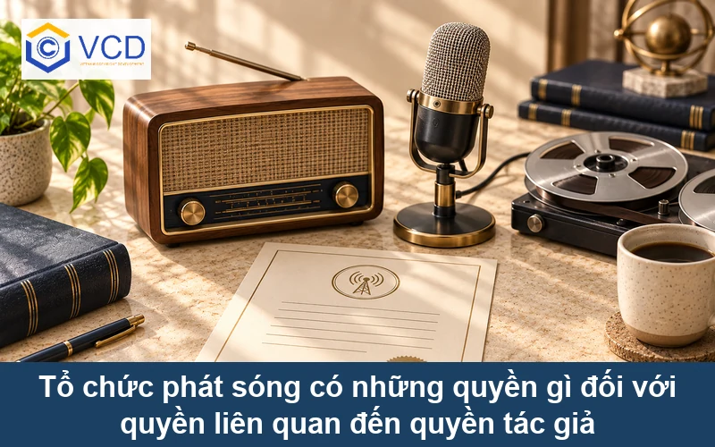 Tổ chức phát sóng có những quyền gì đối với quyền liên quan đến quyền tác giả