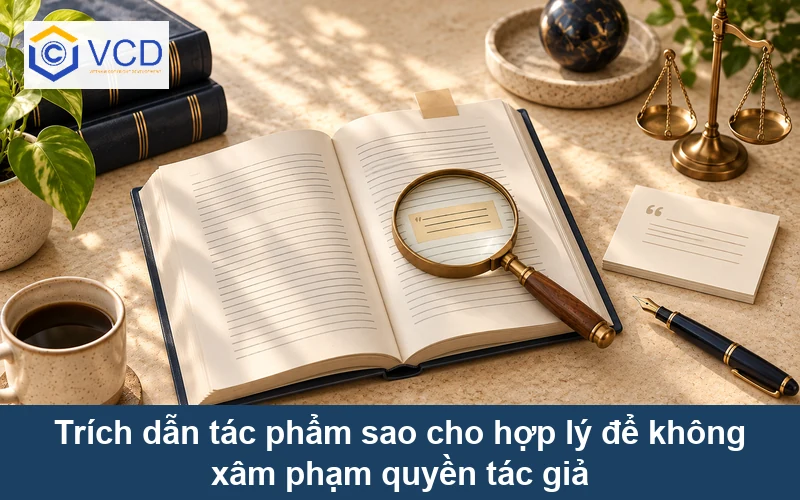 Trích dẫn tác phẩm sao cho hợp lý để không xâm phạm quyền tác giả