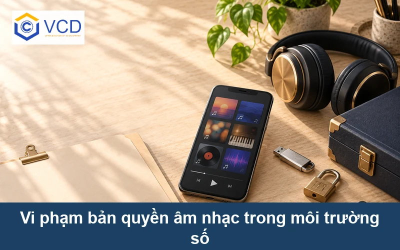 Vi phạm bản quyền âm nhạc trong môi trường số
