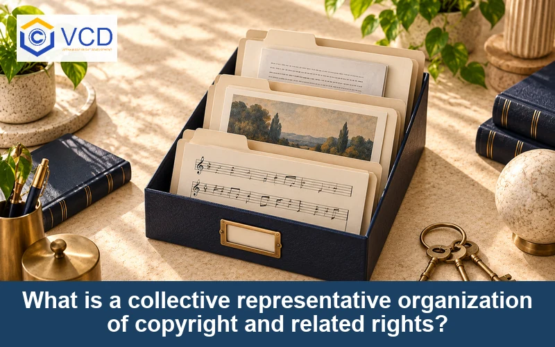 What is a collective representative organization of copyright and related rights?