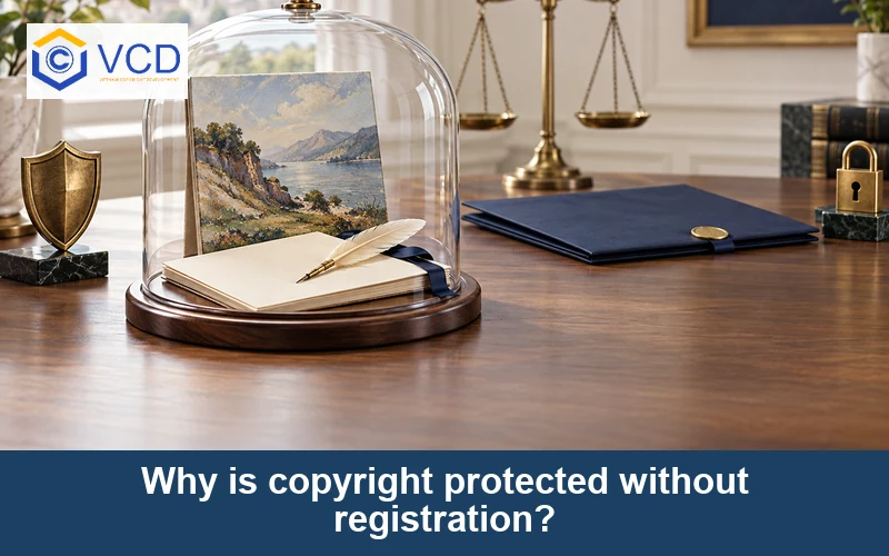 Why is copyright protected without registration?